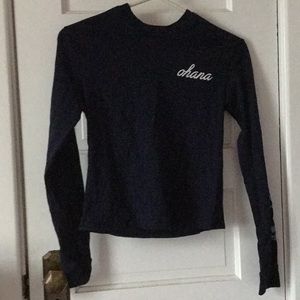 Disney Ohana stitch long sleeve shirt.